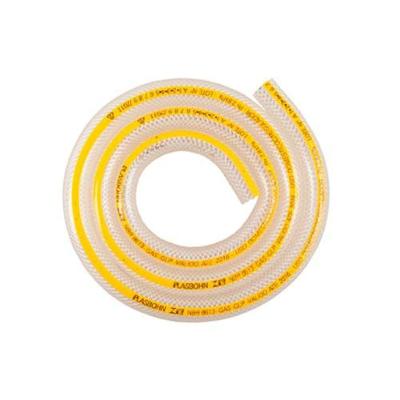 Mangueira De Gás Glp 1,20 Metros - Plasbohn, Malha De Poliéster E Pvc Flexível