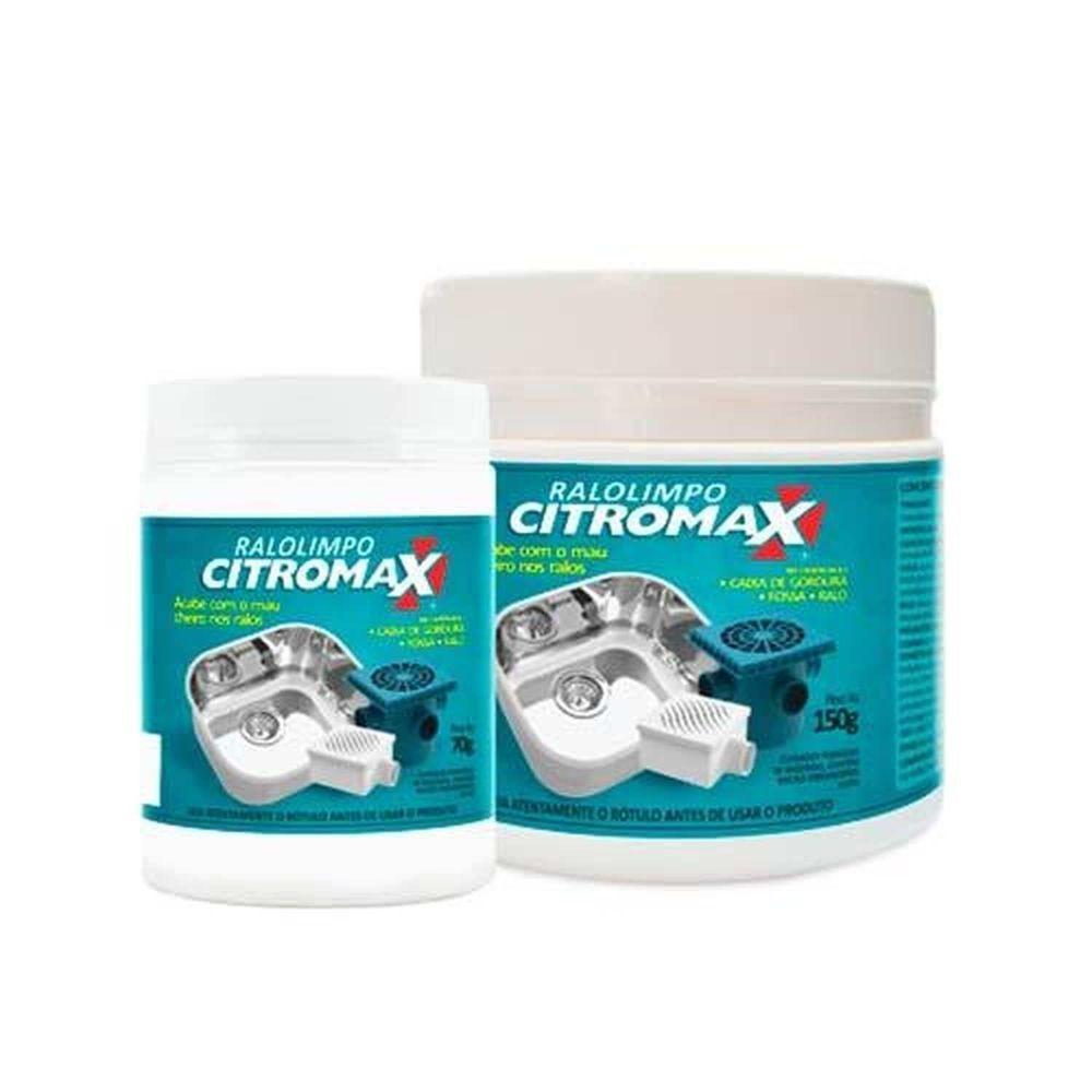 Ralo Limpo 70 Gramas Para Limpeza De Fossas E Caixas De Gordura - Citromax - 1