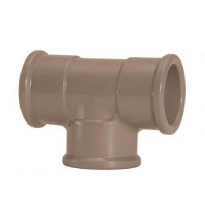 Tee Redução 40 X 25mm Pvc Pn 750 Kpa - Amanco