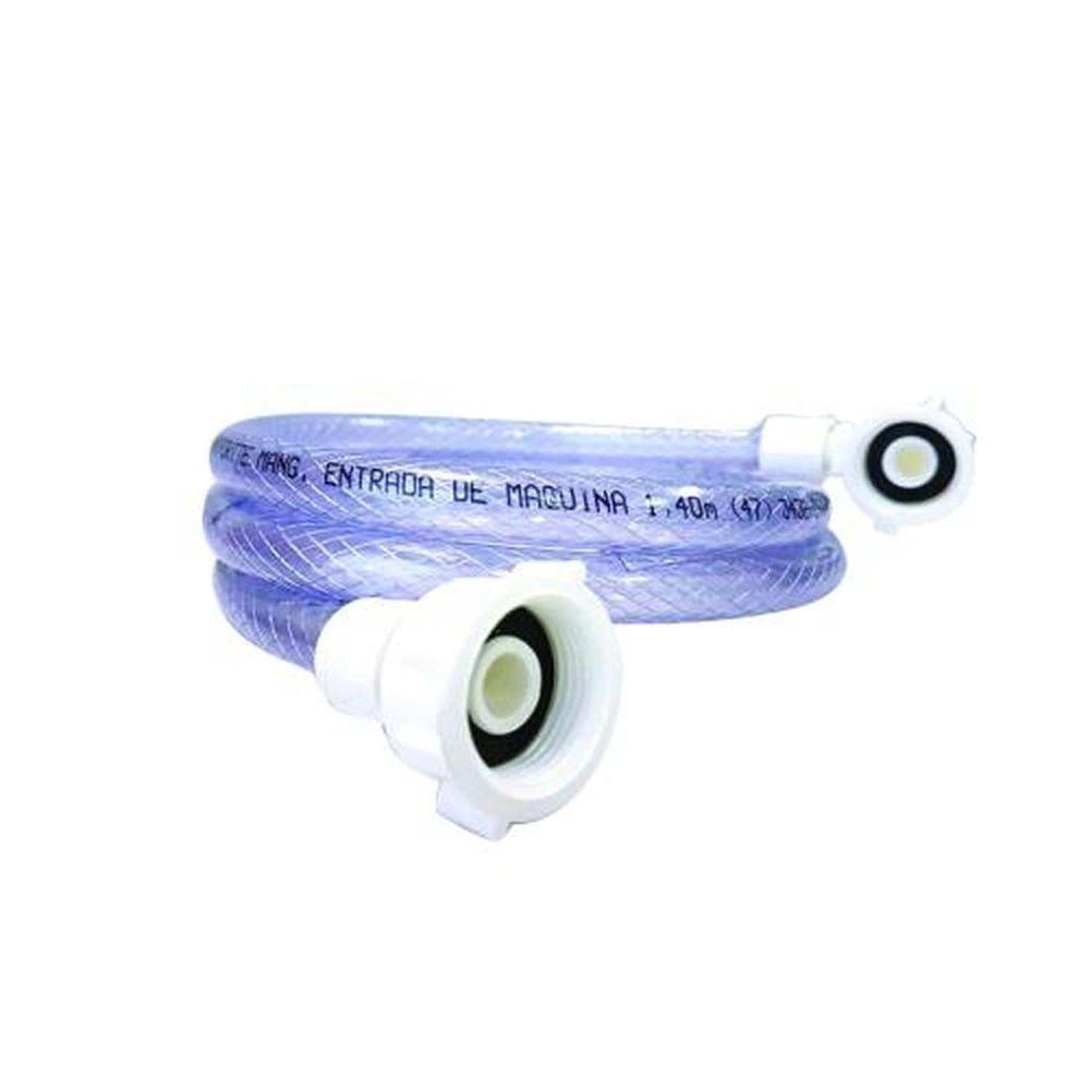 Mangueira Entrada Máquina 1,80 Metros Reforçada Cinza - Dtools - 1