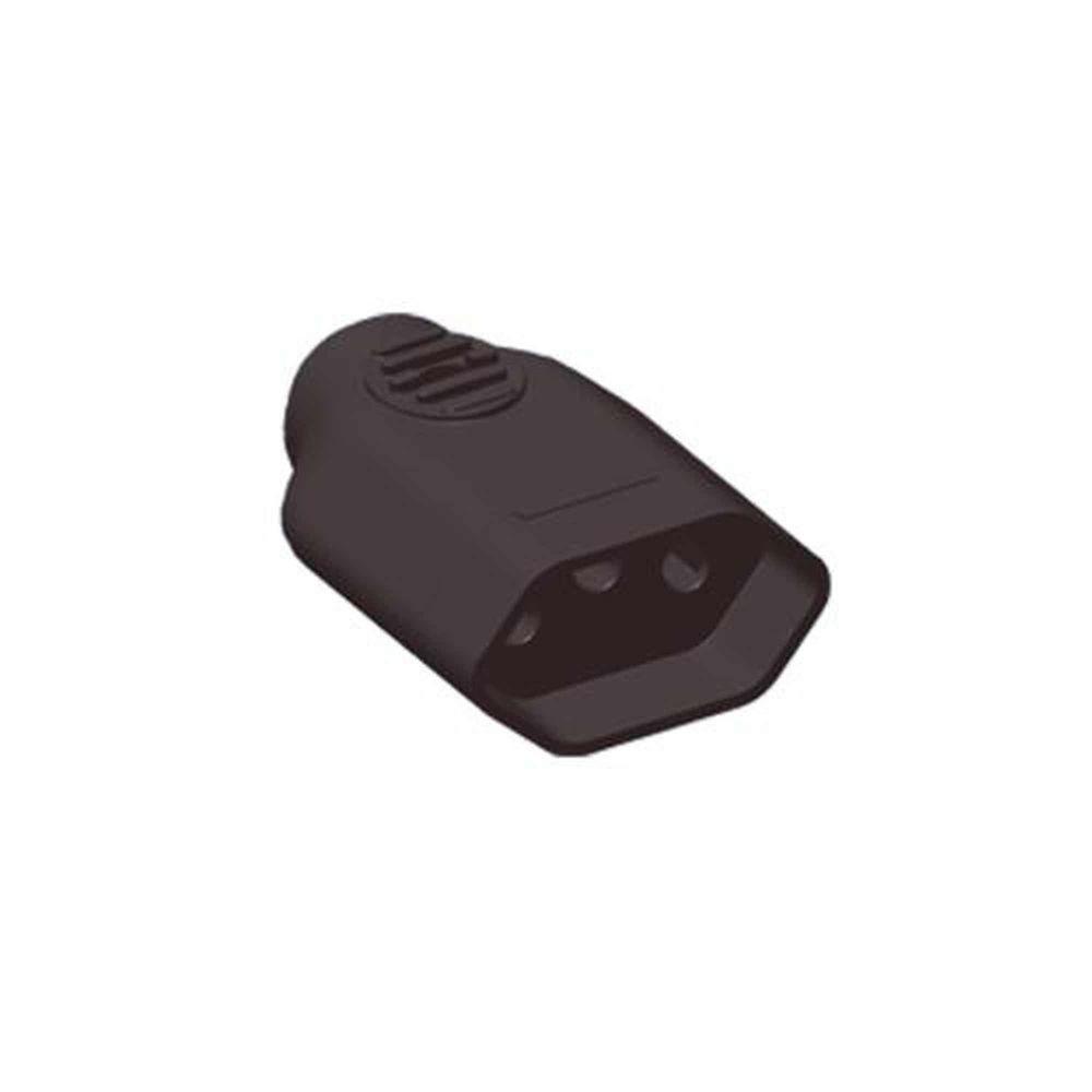 Pino Fêmea 3p 20a Preto - Ilumi Para Conexão Elétrica - 1