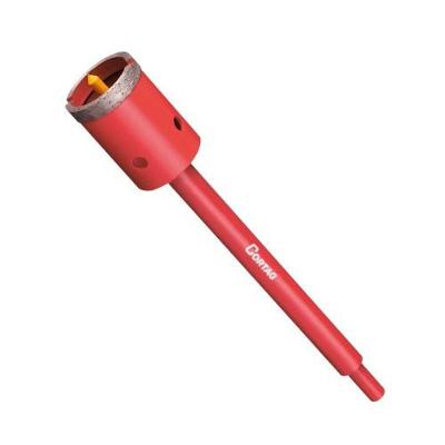 Serra Copo Diamantada 40mm Com Haste - Cortag Para Alvenaria, Cerâmica E Telhas