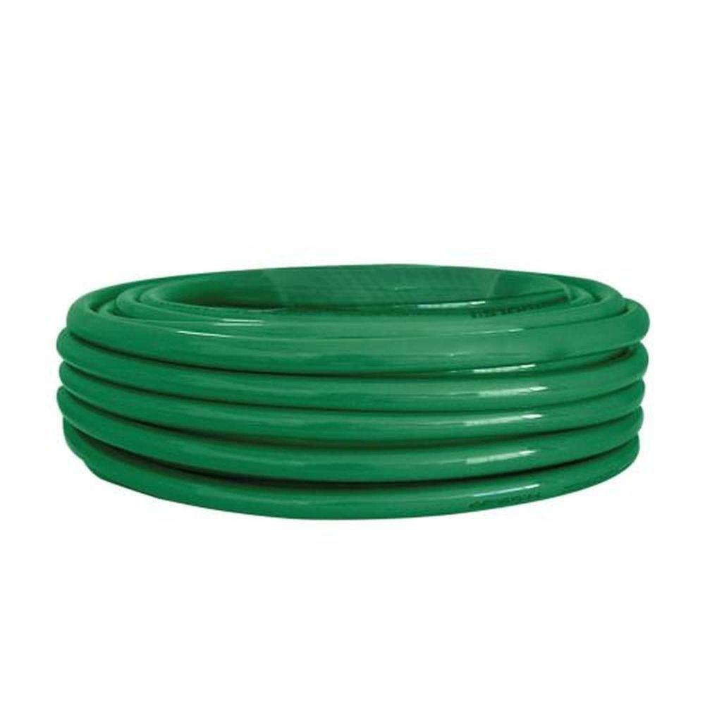 Mangueira Jardim Flexível 25 Metros Verde - Dtools, Bitola 7-16, Parede 1.5mm, Acompanha Esguicho - 1