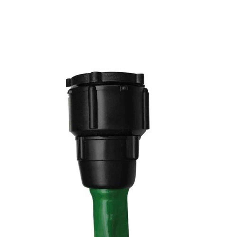 Mangueira Jardim Flexível 25 Metros Verde - Dtools, Bitola 7-16, Parede 1.5mm, Acompanha Esguicho - 2