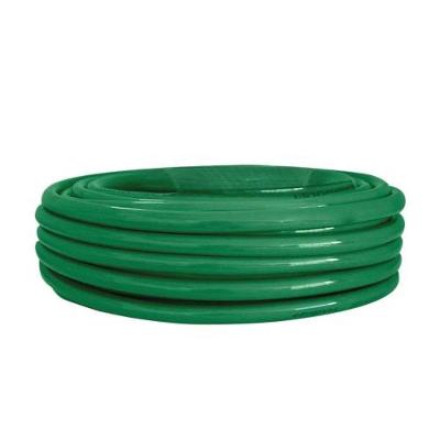 Mangueira Jardim Flexível 25 Metros Verde - Dtools, Bitola 7-16, Parede 1.5mm, Acompanha Esguicho