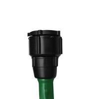 Mangueira Jardim Flexível 25 Metros Verde - Dtools, Bitola 7-16, Parede 1.5mm, Acompanha Esguicho - 2