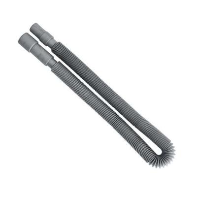 Sifão Tubo Extensivo 2,20m Para Máquina De Lavar Roupa E Lava Louça - Plástico Cinza