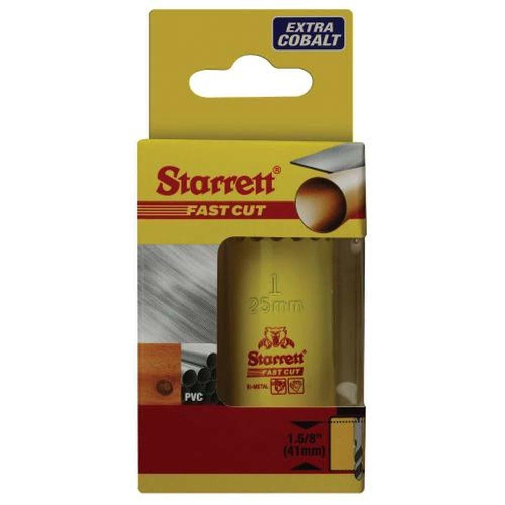 Serra Copo Aço Fast Cut 25mm X 1'' - Profissional Para Cortes Rápidos - Starrett - 2