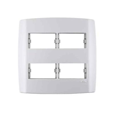 Espelho 4x4 04 Módulos Separados - Linha Slim - Ilumi