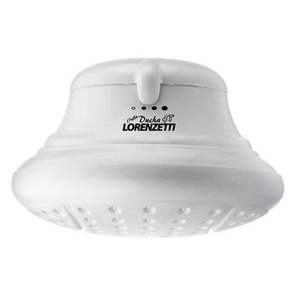 Chuveiro Ducha Bella 4T Ultra Branco 6800W Ideal Para Todas As Estações - Lorenzetti 220V - 1