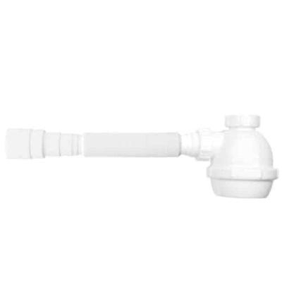 Sifão Copo Universal Branco Pvc 720mm - Blukit - Dn38 Dn40 Dn48 Dn50 - Temperatura Máxima 90°c