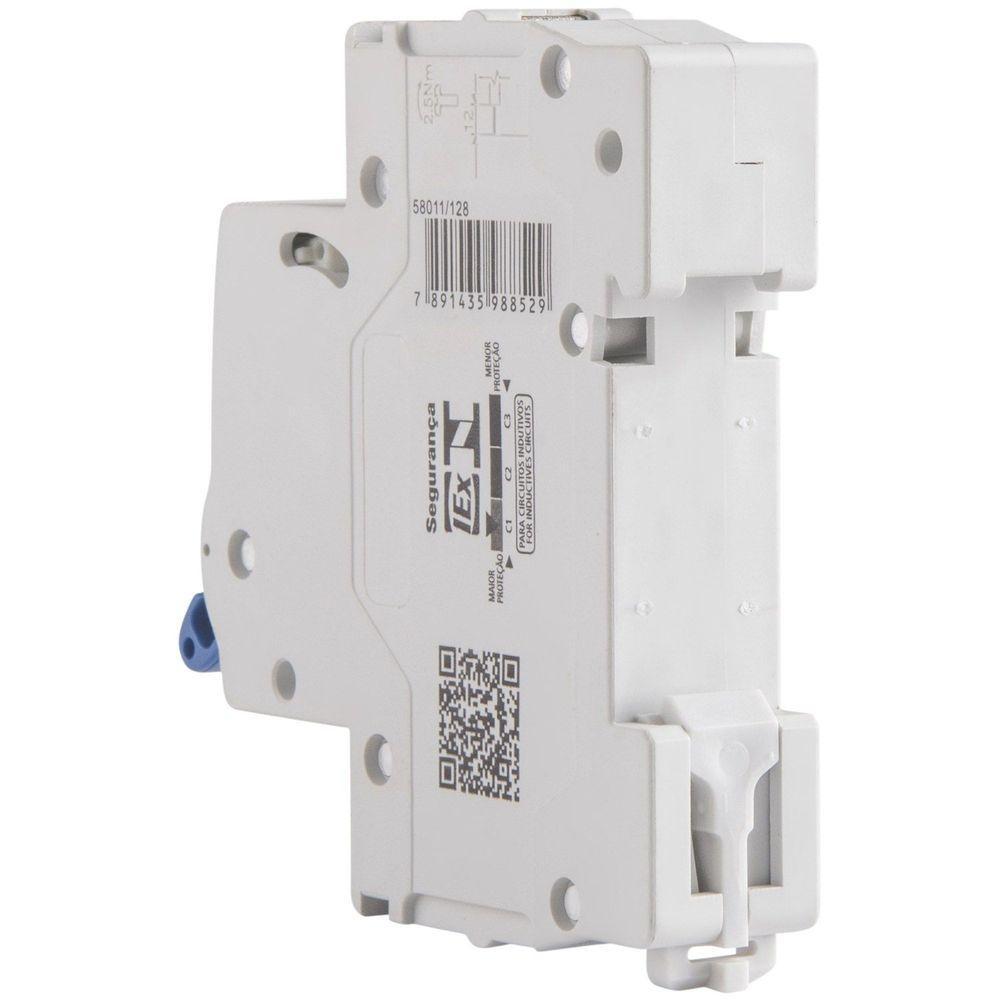 Minidisjuntor Tdj5-1c50 1 P 50 A 4,5 Ka Curva C Tramontina Tramontina - 7