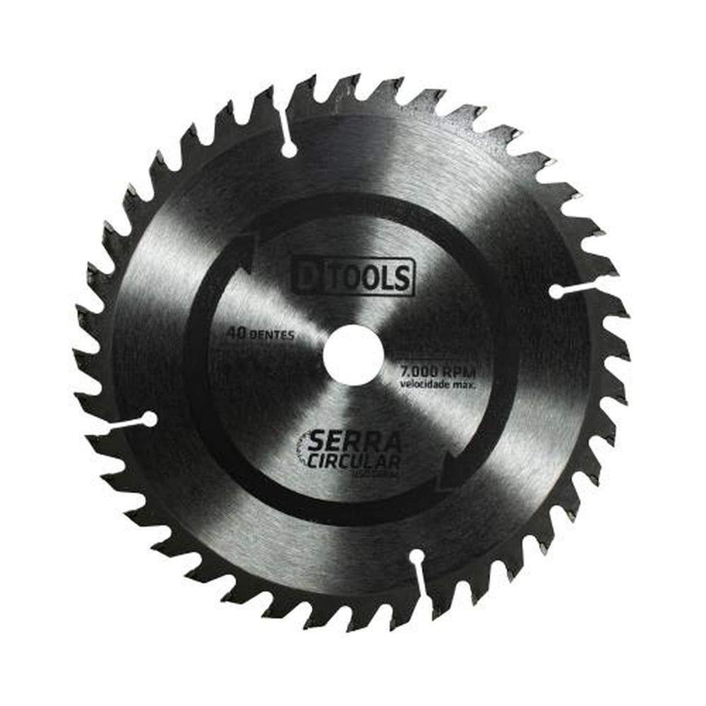 Serra Circular Vídea 7 1-4'' 40 Dentes - Dtools - Corte Rápido - 1