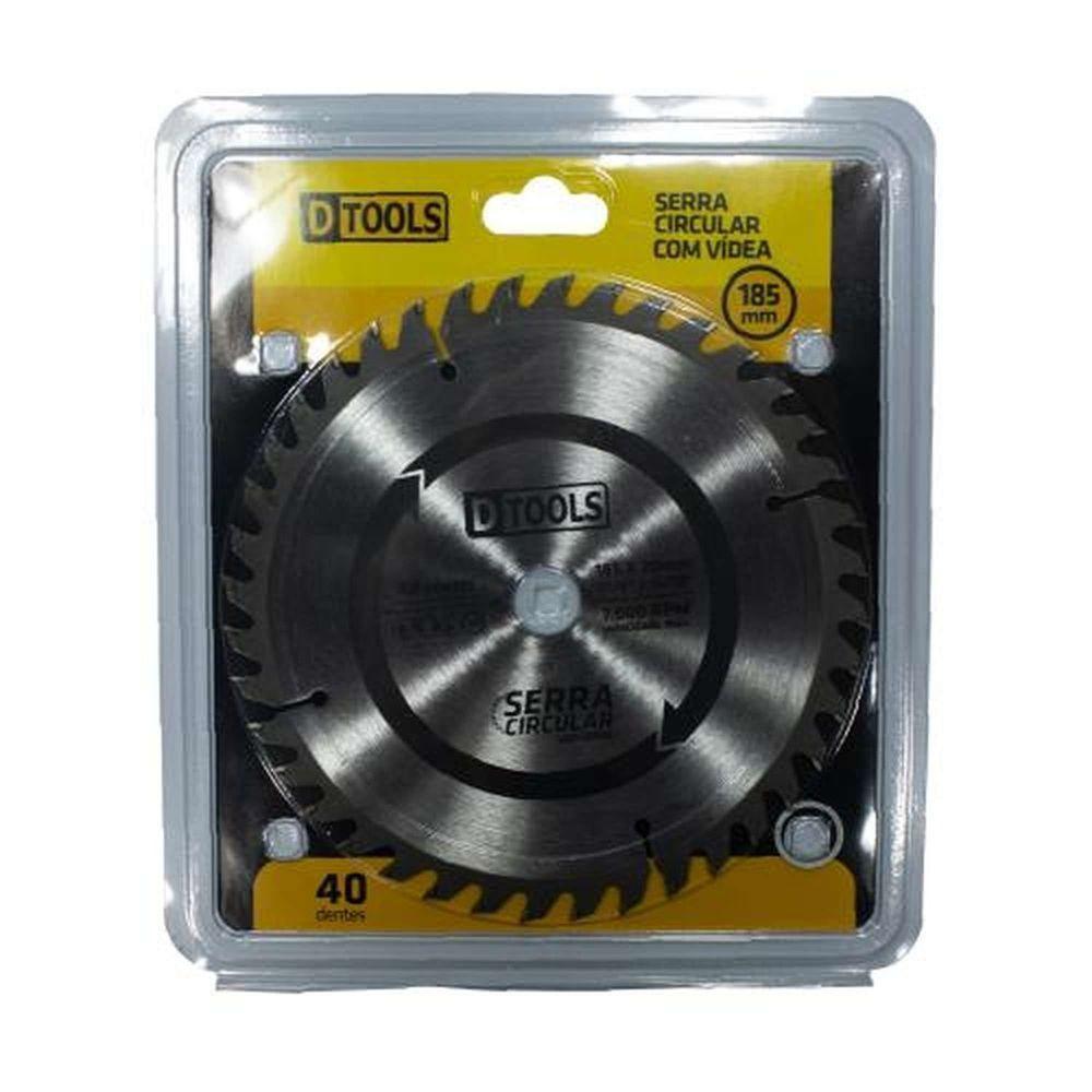 Serra Circular Vídea 7 1-4'' 40 Dentes - Dtools - Corte Rápido - 2