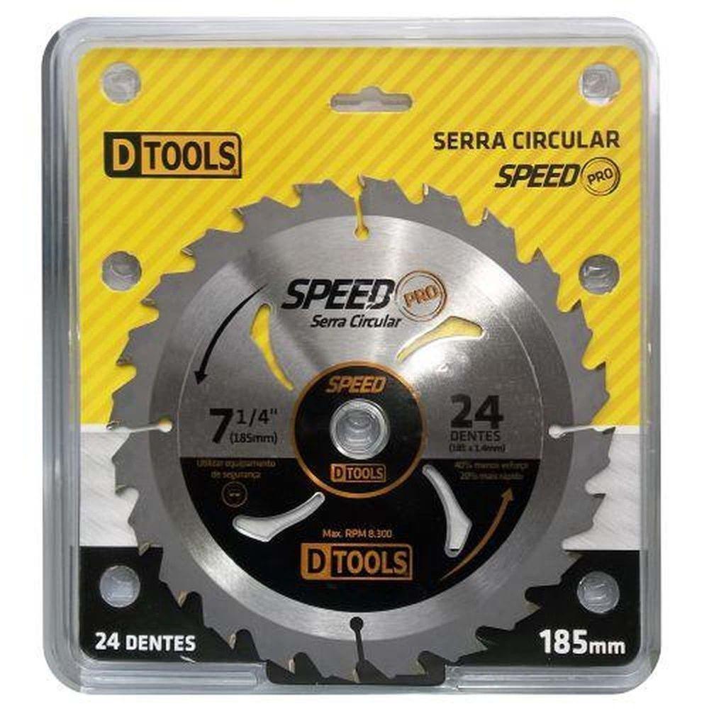 Serra Circular Speed Pro 7 1-4'' 24 Dentes - Dtools Para Corte Rápido - 3