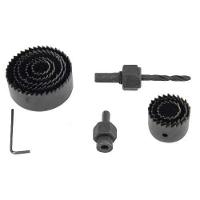 Kit Serra Copo 11 Peças Aço Carbono 19-22-25-28-38-44-51-64mm - Para Madeira, Fibra E Plástico - 1