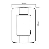 Espelho 4x2 Módulo Vertical Linha Aria Tramontina - Decoração E Organização - 2