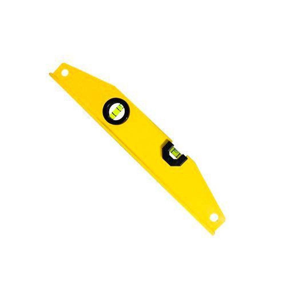 Nível Trapezoidal 14'' Magnético Alumínio - Ideal Para Nivelar Superfícies - Dtools - 2