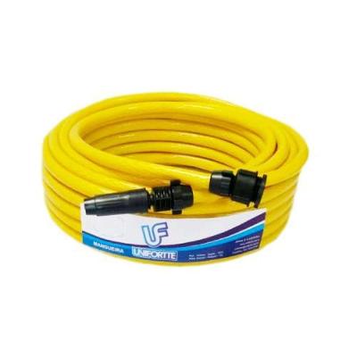 Mangueira Jardim Trançada 20 Metros Pvc Cristal Siliconada 2mm - Unifortte