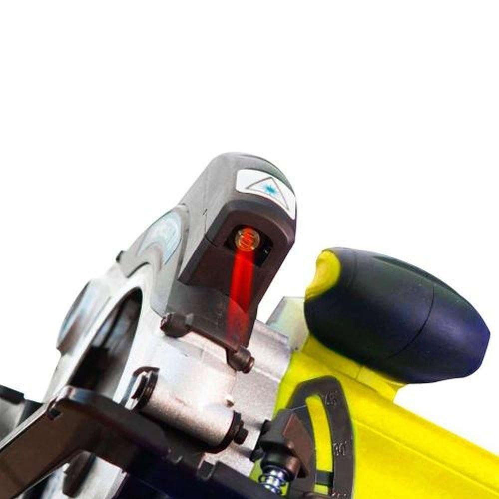 Serra Circular Menegotti Mmc 1400 7.1-4 1400W 110V - Disco 24 E 40 Dentes - Laser Guia - 2