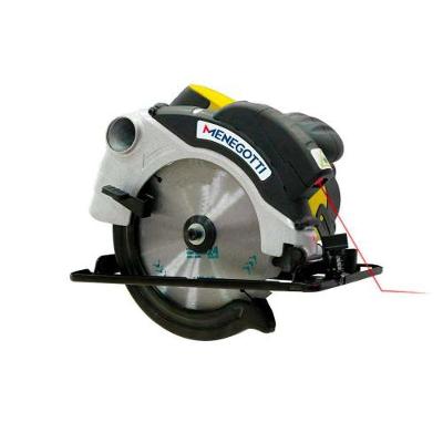 Serra Circular Menegotti Mmc 1400 7.1-4 1400W 110V - Disco 24 E 40 Dentes - Laser Guia