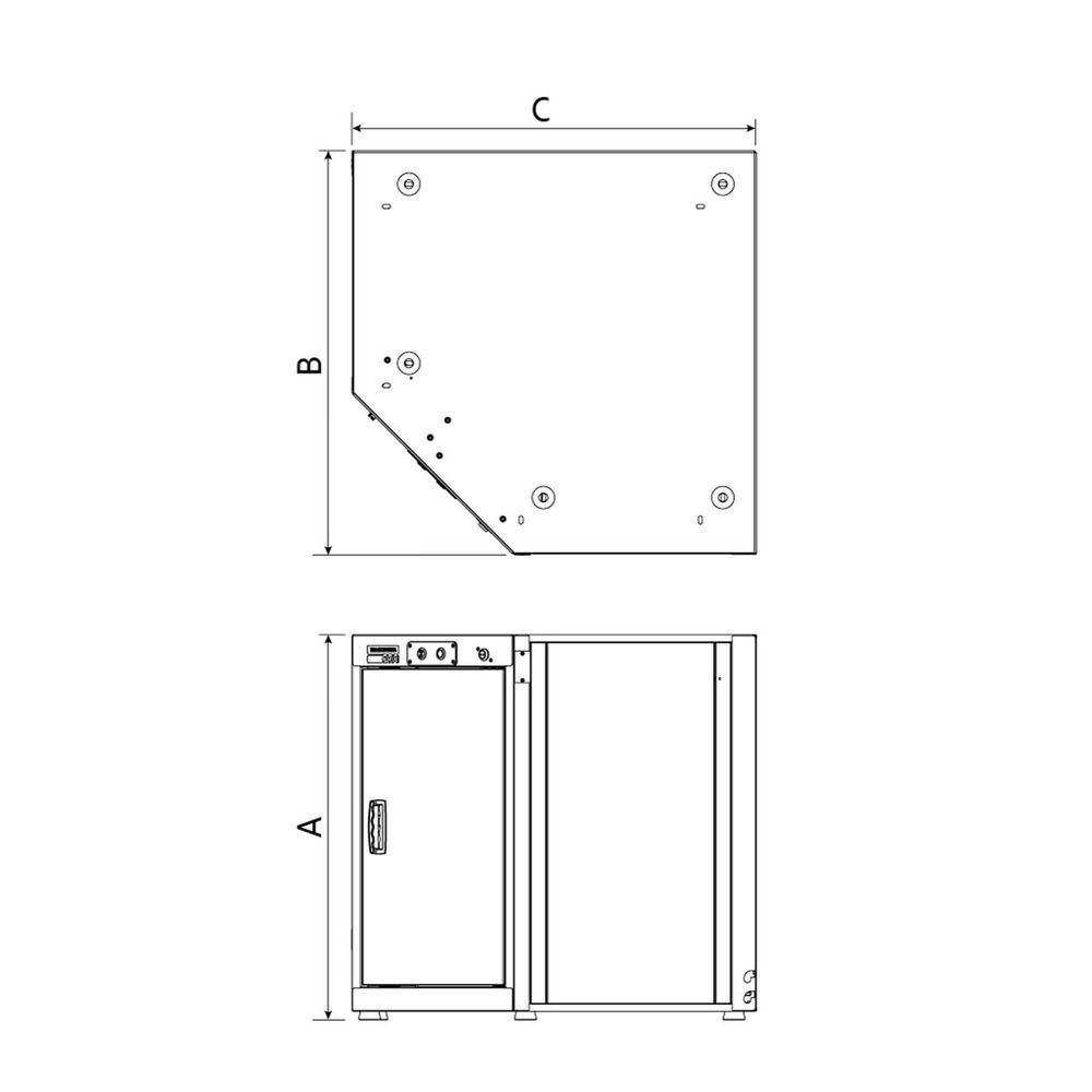 Módulo Smart System Bancada Canto 1 Porta Tramontina Pro Laranja Orgnizador Ferramentas Armários Tramontina - 9