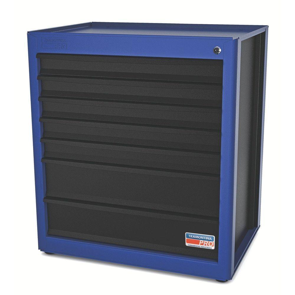 Módulos Para Bancada 7 Gavetas Tramontina Pro Azul Orgnizador Ferramentas Para Gavetas E Armários Tramontina - 1