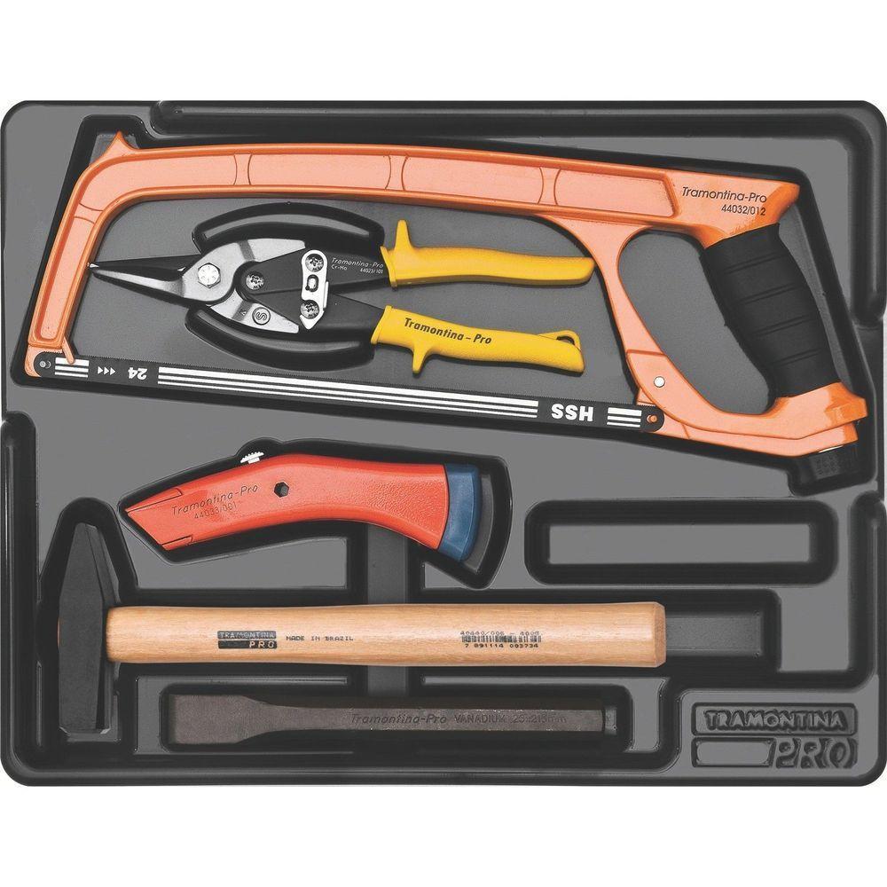 Módulo Com Ferramentas 5 Peças Tramontina Pro Orgnizador Ferramentas Gavetas E Armários Tramontina - 1