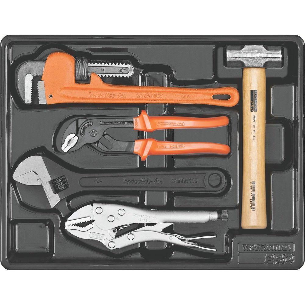 Módulo Com Ferramentas 5 Peças Tramontina Pro Orgnizador Ferramentas Para Gavetas E Armários Tramontina - 1