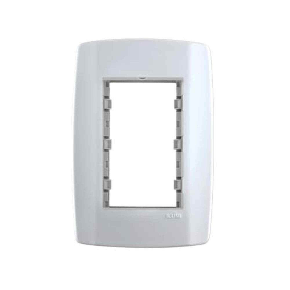 Espelho 4x2 3 Módulos Horizontais Linha Slim - Ilumi Led - 1