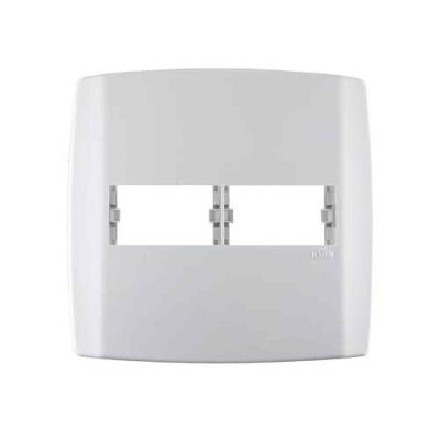 Espelho 4x4 02 Módulos Separados Linha Slim Ilumi Led