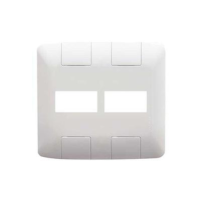 Espelho 4x4 2 Módulos Horizontais Tramontina Linha Aria - Decoração E Organização