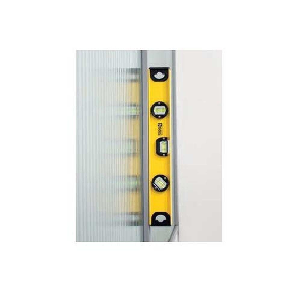 Nível De Alumínio Viga I 12'' Com 3 Bolhas De 2mm - Dtools - 3