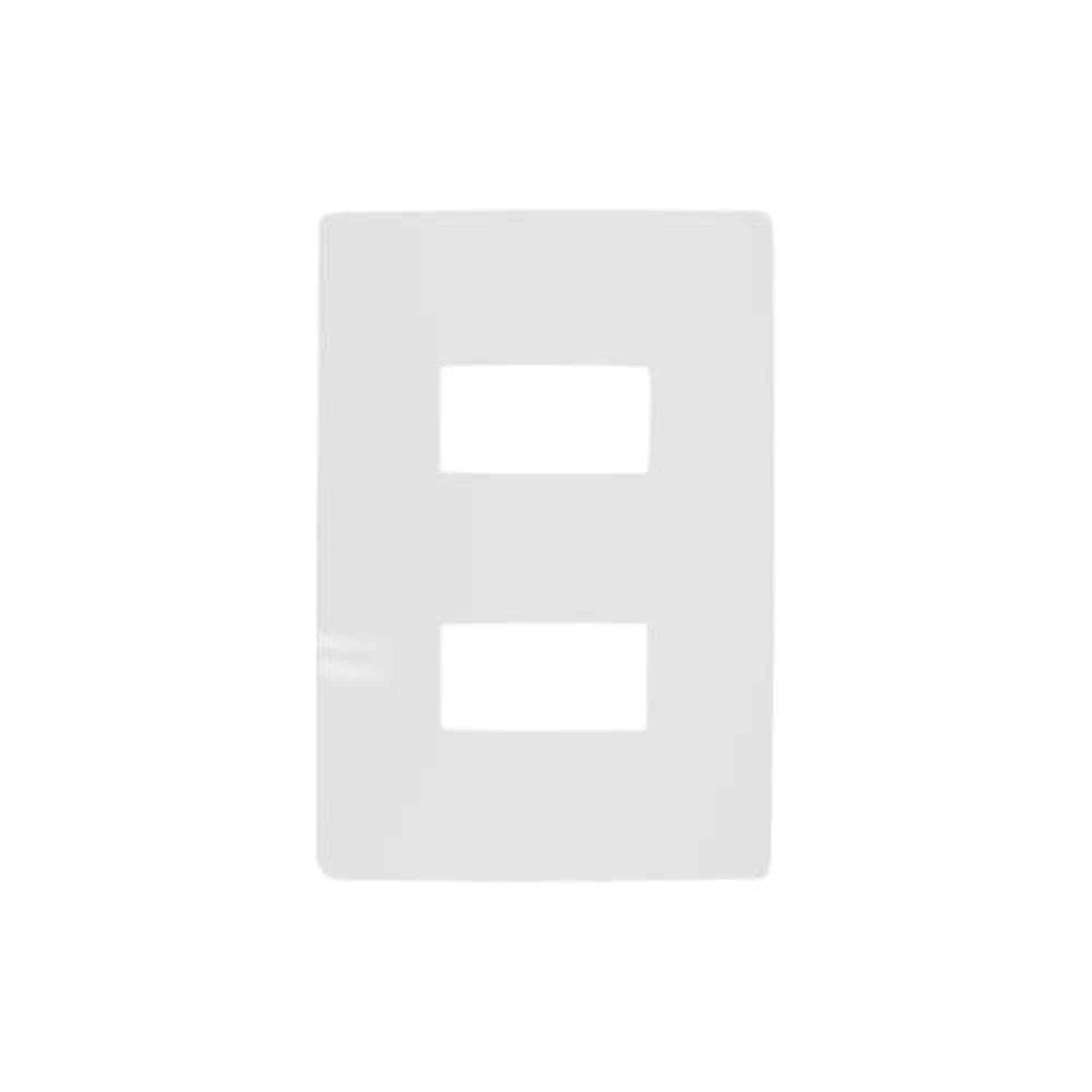 Espelho 4x2 2 Módulos Afastados Para Interruptor - Linha I9 - Ilumi - 1