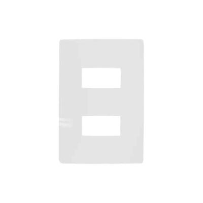 Espelho 4x2 2 Módulos Afastados Para Interruptor - Linha I9 - Ilumi