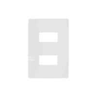 Espelho 4x2 2 Módulos Afastados Para Interruptor - Linha I9 - Ilumi - 1