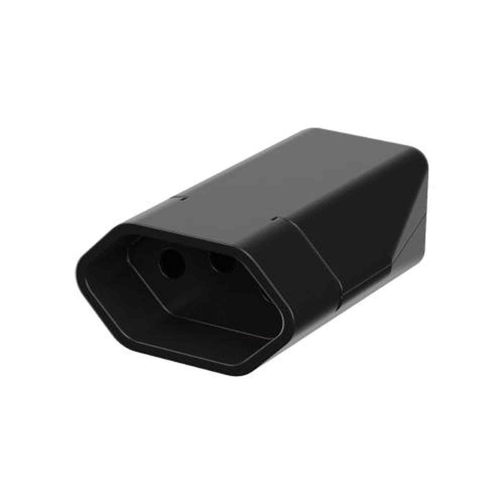 Pino Fêmea 3p 10a Preto Para Conexão Elétrica - Mectronic - 1