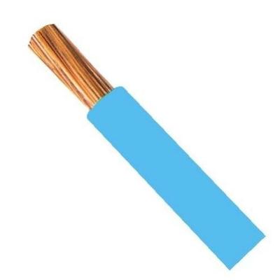 Fio Cabo Flexível 4,0mm Azul - 100 Metros - Recomendado Instalações Internas - Norma Nbr Nm 247-3