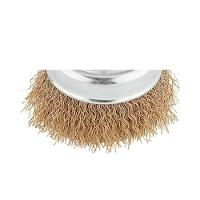 Escova Aço Carbono Tipo Copo 3" 75mm Com Haste 6mm - Mtx - 2