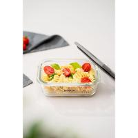 Pote De Vidro Tramontina Vittra Retangular Com Tampa Hermética De Silicone 0,64 L Tramontina - 6