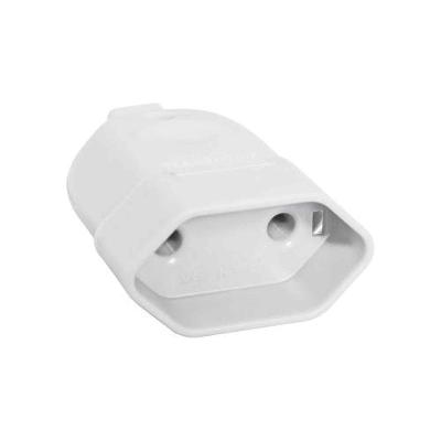 Pino Fêmea 2p 10a Branco - Linha Priscus Tramontina - Termoplástico Anti-chama