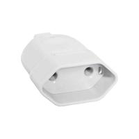 Pino Fêmea 2p 10a Branco - Linha Priscus Tramontina - Termoplástico Anti-chama - 1