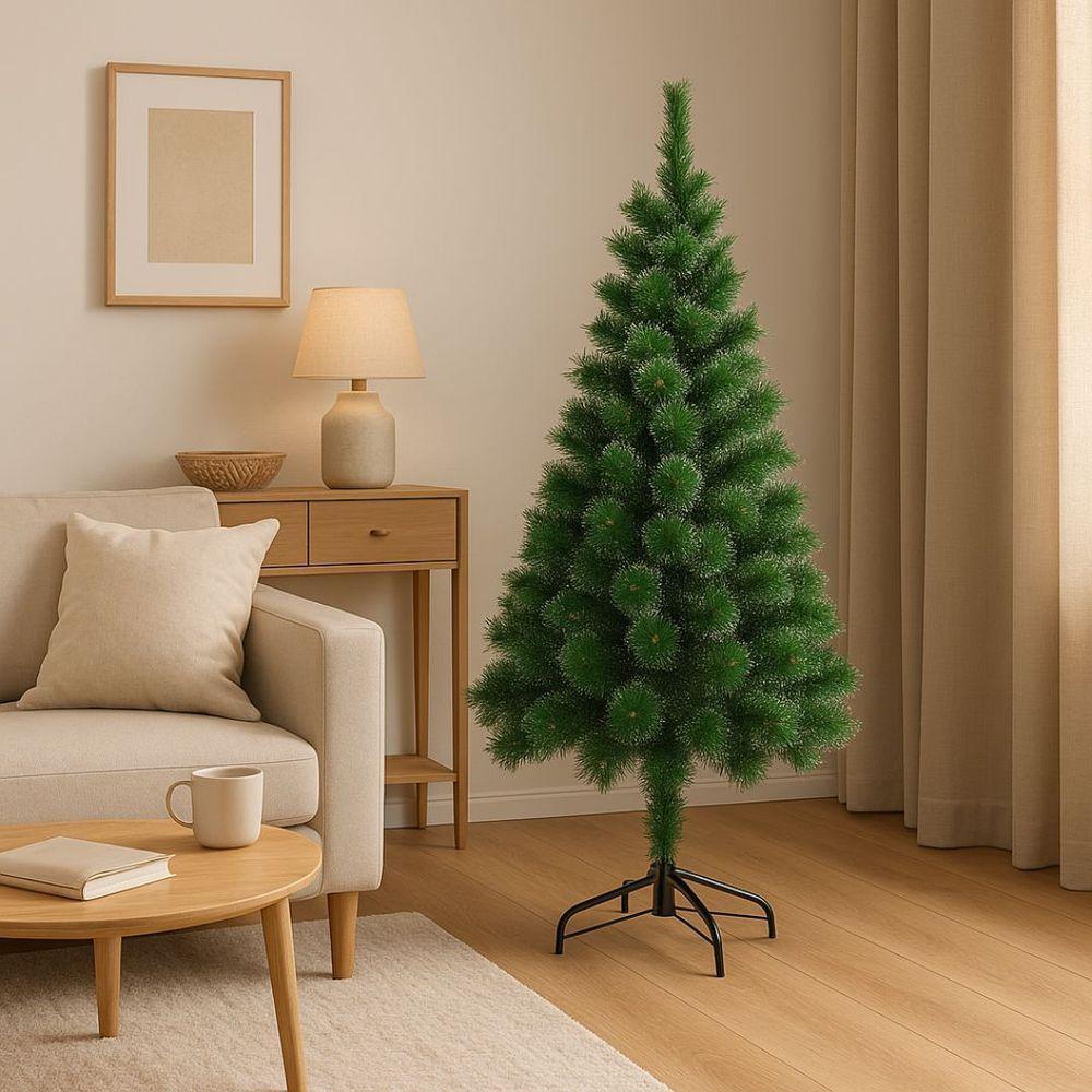 Árvore De Natal Pinheiro Nevado Premium Cheio 170 Galhos 1,2 Metros - Master Christmas - 2