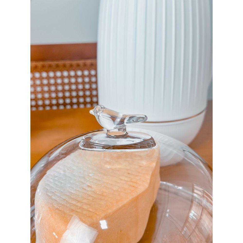 Queijeira Bird Pássaro 20 Cm Cristal Ecológico Wolff - 3