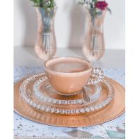 Prato Sobremesa Cristal 20 Cm Pearl Wolff Transparente - 7