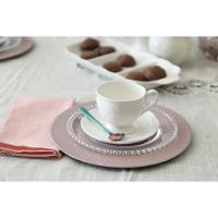 Prato Sobremesa Cristal 20 Cm Pearl Wolff Transparente - 9