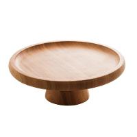 Prato Bolo Com Pé Bambu Verona 18 Cm X 7 Cm - 1