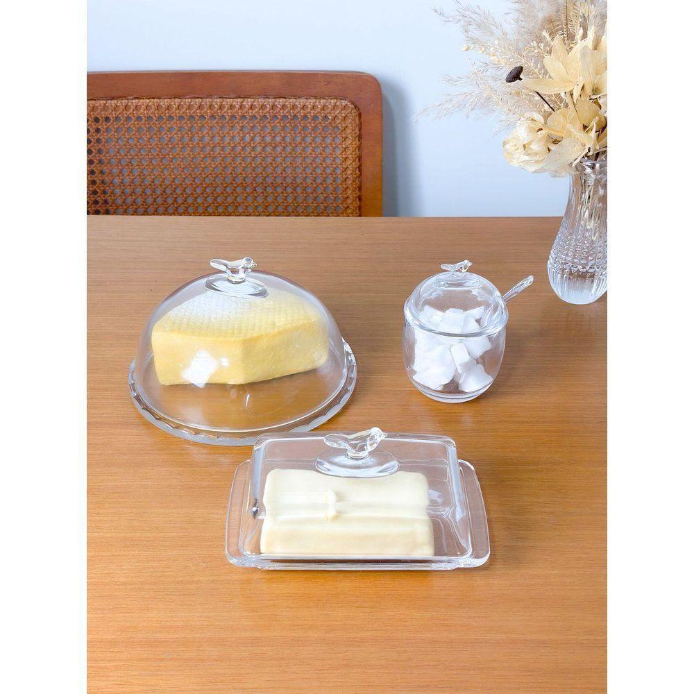 Kit Queijeira + Açucareiro + Manteigueira Bird | Pássaro Wolff - 2