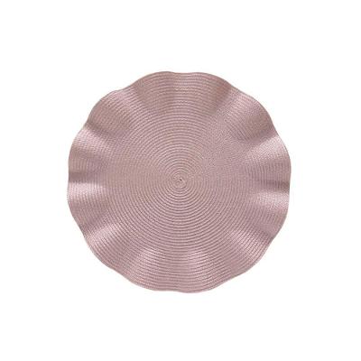 Lugar Americano Babado Rosa