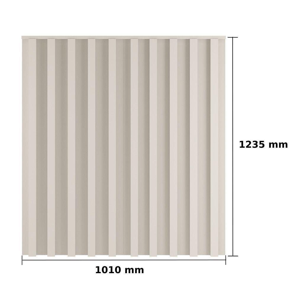 Cabeceira Vitória Solteiro Off White - 3